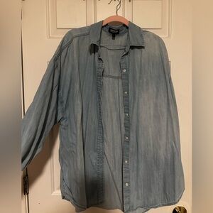 Express Boyfriend Portofino Shirt